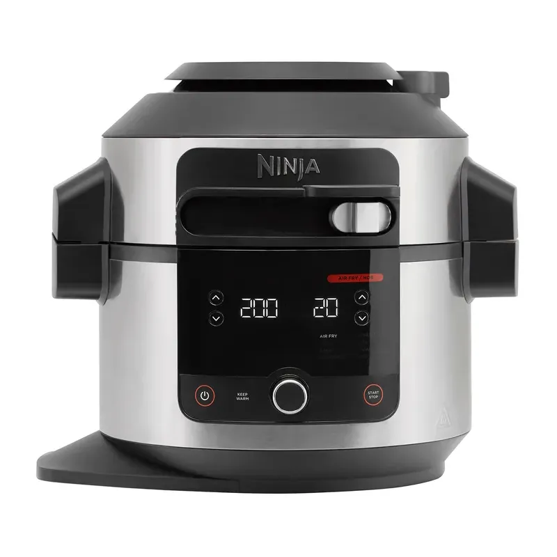 Мультиварка-скороварка-мультипіч Ninja Foodi SmartLid Multi Cooker OL550EU, пакування пошкоджене, товар цілий.